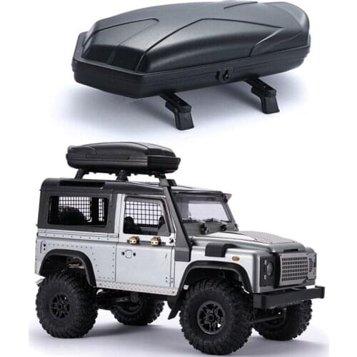 DJC G500 Defender Roof Trunk Luggage Carrier Rack WPL-D12 Rooftop Storage Box 1/14 1/12 1/18 1/24 RC Crawler Car Part rc carros