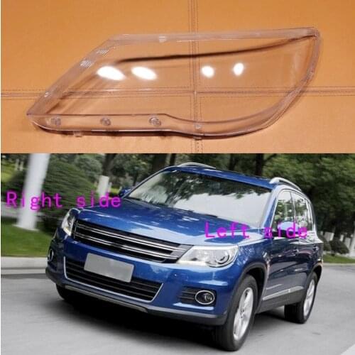 For Volkswagen VW Tiguan 2009 2010 2011 2012 Car Headlight cover Headlamp Lens Auto Shell Cover