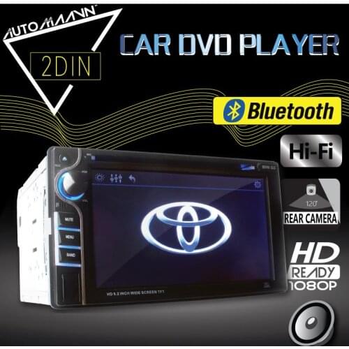 DVD Bluetooth Player Car slot Double din port USB Sd Receiver with