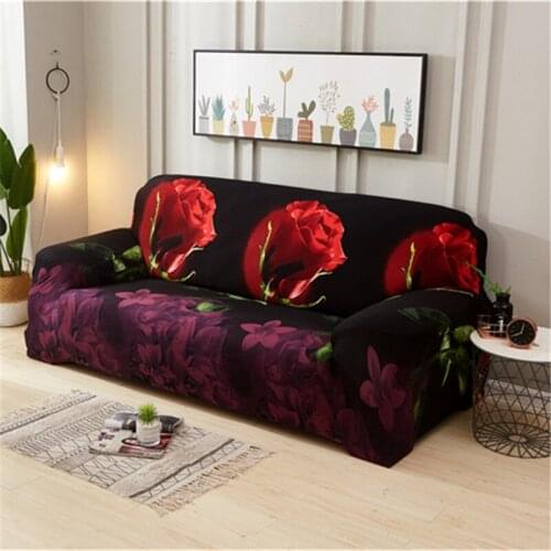 Elastic Sofa Cover Elastic Cross Section Sofa Cover Sofa Cover Living Room Sofa Cover 1/2/3/4 Seat