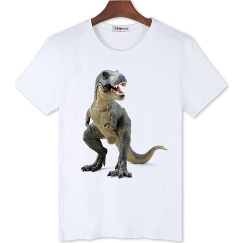BGtomato Jurassic World 3D Tyrannosaurus Rex t shirt men new style cool summer shirt Brand good quality comfortable modal tops