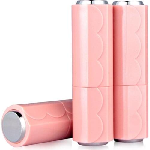 Beauty Stick Bottle Lips Balm Bottle Refillable Bottles Pink Empty Lipstick Tube Makeup Lip Gloss Containers Cosmetic 200pcs/lot