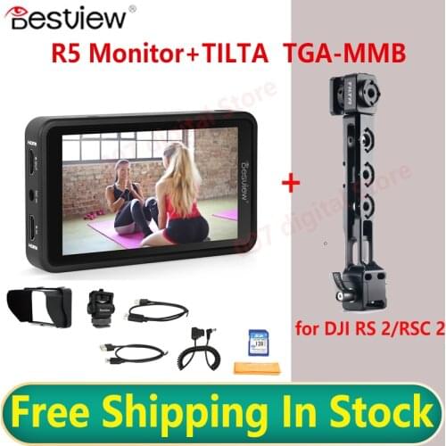 Besview R5 4K Monitor 5.5 Inch on Camera DSLR Touch Screen 3D LUT 1920x1080 Video 4K HDMI