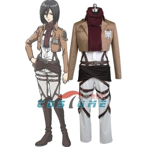 Anime Attack on Titan Shingeki no Kyojin Ackerman Cosplay Costume Jacket Hoodie