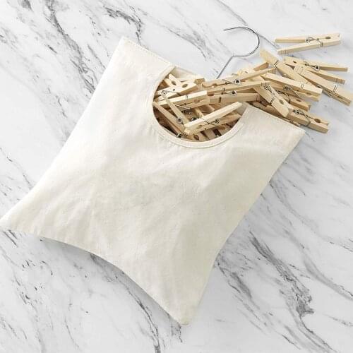 Clothespin Storage Bag Hanging Laundry Clothes Pin Organizer Washable Clothespin Storage Bags For Holding Clothespins