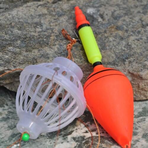 Silver Carp Fishing Float Sea Monster with Carbon Steel Six Strong Explosion Hooks Fishing Tackle Tool