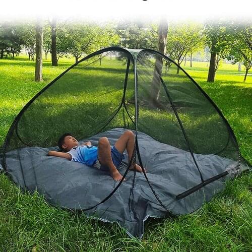 Outdoor Camping Bug Free Mosquitoes Mesh Net Tent Quick Opening Pop Up Tent