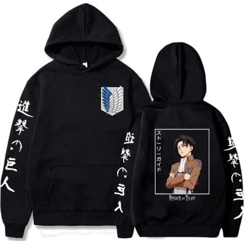 Attack on Titan Hoodie Fashion Pullovers Casaul Tops