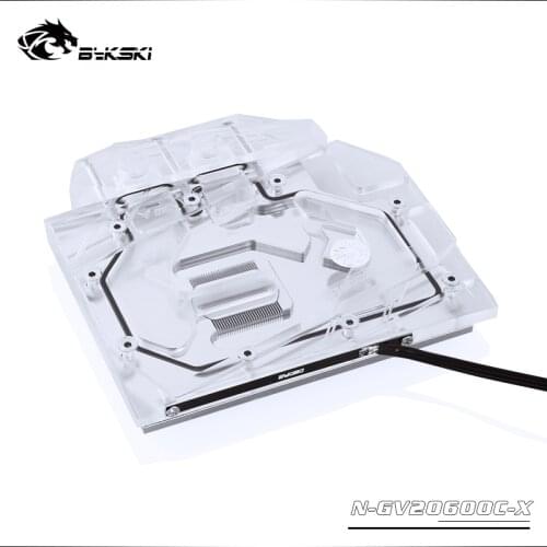 Bykski Water Block for GIGABYTE RTX2060 Mini ITX OC 6G (GV-N2060IXOC-6GD)rev1.0 /RTX2060 UDV OC D6 6GB Radiator Block / RGB AURA