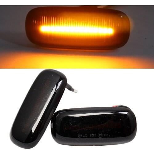 For Audi A2 A3 8L A4 B5 A6 4B C5 A8 4D TT 8N Led Dynamic Side Marker Turn Signal Light moving Sequential Blinker Light 2Pcs