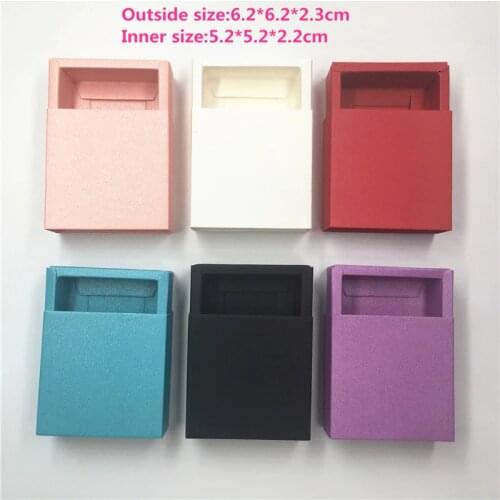 20pcs Kraft Paper Drawer Gift Box Blank Small Jewelry Packing Boxes 6colors for Gift\Handmade Soap\Crafts\Jewelry\Toy\Candy Box