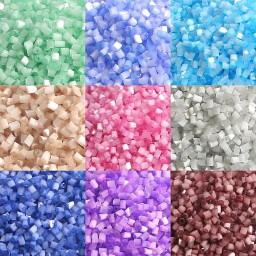 3600pcs/lot 2mm Multi Colors Cat Eye Beads Czech Glass Beads For Jewelry Making DIY Necklace Bracelet Clothes Sewing Wholesale