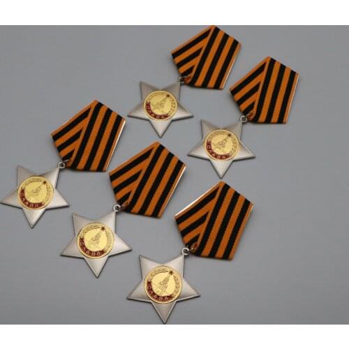 5pcs/lot CCCP Order of Glory Set USSR Glory Medal 2nd Class Orders decorations and medals of the Soviet Union