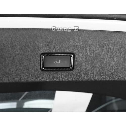 Car Electric Tailgate Button Frame Trim Rear Door Trunk Handle Bowl Lamp Panel For Volkswagen VW T-ROC TROC 2017 2018 2019 2020