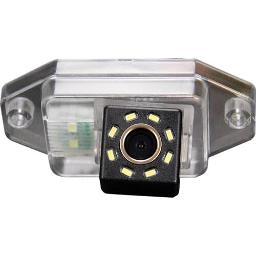 Misayaee Car Rear View Reverse Parking Camera Golden 8 LED for Toyota Land Cruiser 120 Series Toyota Prado 2700 4000 2002-2020 T