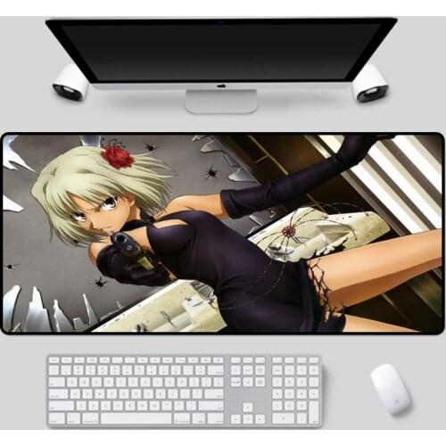 Mairuige Firearms Girl Patterned Keyboard Pad Size Size High Quality Non-slip Waterproof Mouse Pad Suitable for Gaming Office