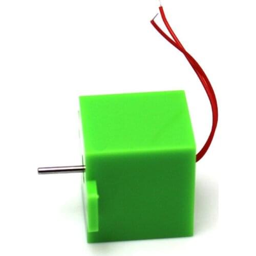 Square wind turbine generator DIY model motor micro mini DC small motor technology production green motors