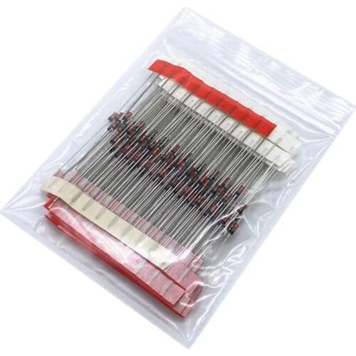 1/2w 0.5W Zener Diode Kit 2.4v-33V 27valuesX10Pieces Assorted Assortment Set New electronic diy kit DO-35 BZX55C