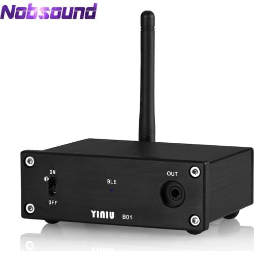 Nobsound Mini Bluetooth 5.1 Stereo Receiver Digital to Analog Converter DAC Headphone Amplifier Digital Interface