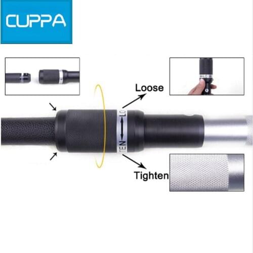 New Cuppa Black Silver Color Metal Shaft Pool Cue Extension Billiard Accessories China High Quality