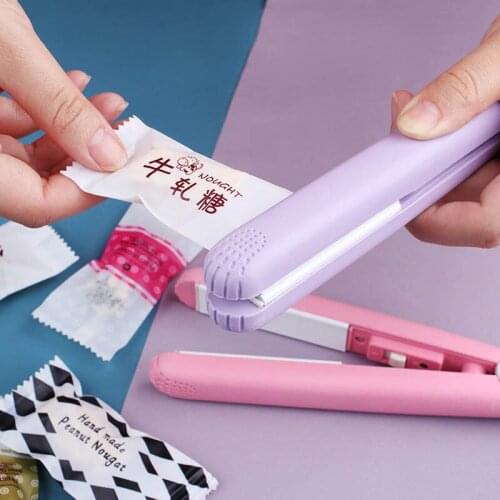 Mini Portable Electric Heat Sealing Machine Handheld Seal Packing Sealer Impulse for All kinds of bags kitchen Tools