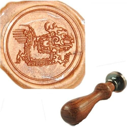 Personalized Name Customized Wax Seal Stamp, Personalized Wedding Invitation, Chinese Zodiac Dragon Wax Seal Stamp