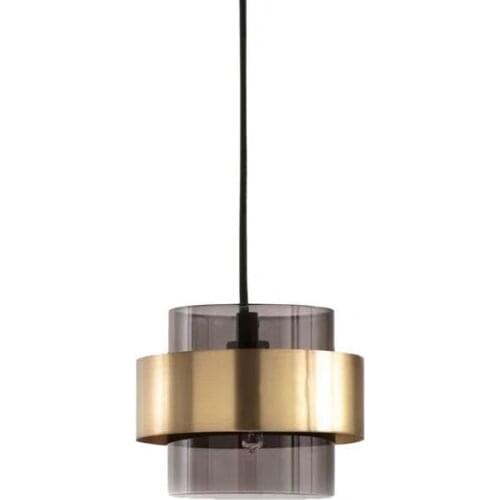 Modern Glass Pendant Lamps Fixture Kitchen Dining Room Bedside Hanging Lamps Luminaire Golden Home Decoration Small Lighting