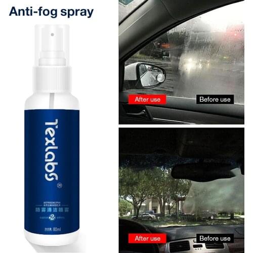New 80ml Anti-fog Agent Waterproof Rainproof Glass Hydrophobic Nano Coating Spray For Car Window Glass Car Accessories