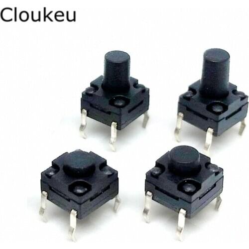 20Pcs Waterproof 6*6*6MM Tact Switch Jog Switch 6x6x6 Waterproof Push Button Switch