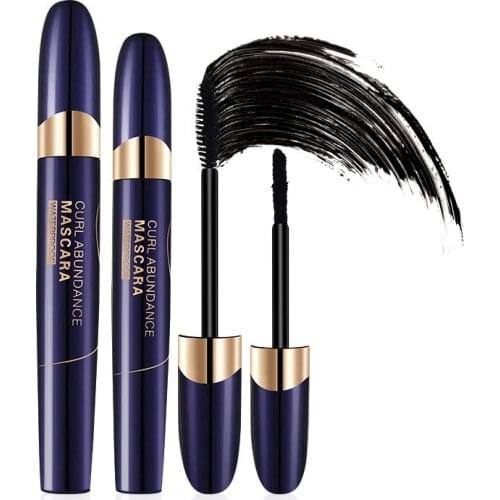 1pc 4D Silk Thick Mascara Lashes 3d Eye Mascara Eyelash Waterproof Fiber Lengthening Cosmetics Lash Black Extension New