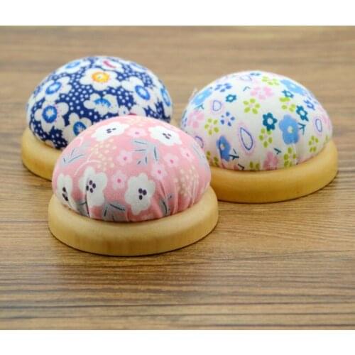1pc DIY Craft Needle Pin Cushion Holder Cute Ball Shaped Sewing Kit Pincushions Diy Sewing Household Sewing Supplies Tools H