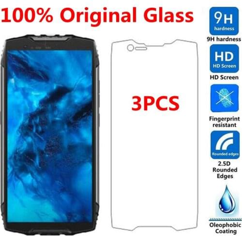 3PCS 100% Original Full Glue Tempered Glass For Blackview BV6800 Pro Screen Protector protective film For Blackview BV6800 Pro