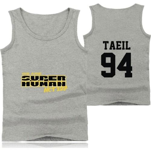 94T hip hop summer new sleeveless vest Tank Tops shirt youth popular letter vest sweat print design vest male