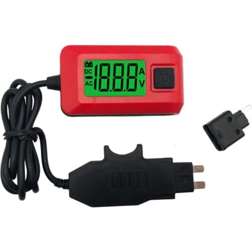 Auto Fuses Buddy Mini Tester Detector Car Electric Current AE150 12V 23A LCD