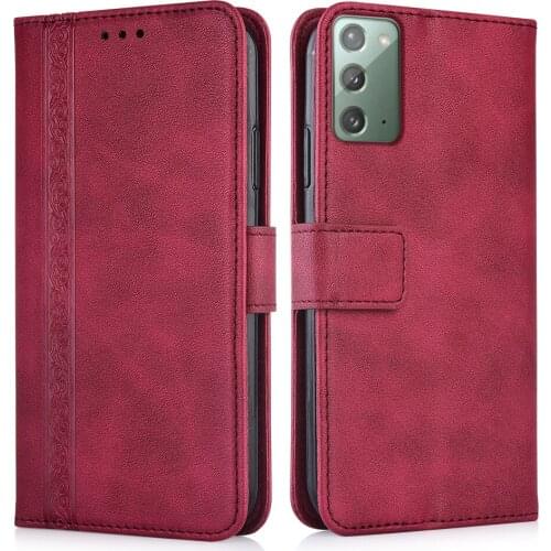 Luxury Flip Wallet Leather Case for Samsung Galaxy Note 20 Magnetic Book Protect phone back Cover