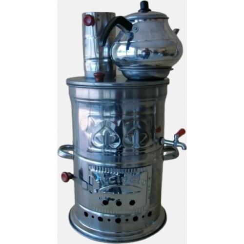 Filcioğlu Urn Single Faucet Picnic Tea Samovar Woody The teapot 3 Lt