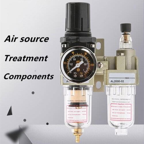 AC2010-020 FRL air source treatment compressed air filter pressure regulator lubricator
