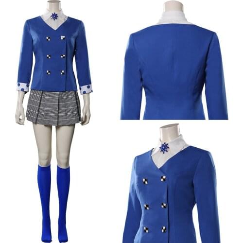 Heathers The Musical-Veronica Sawyer Cosplay Costume Uniform Skirt Outfits Halloween Carnival Costumes
