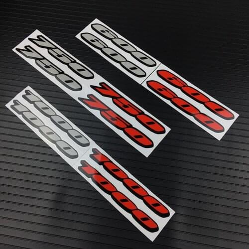Motorcycle Fairing Tail Sides 1000 600 Red Sticker Decal Emblem For Suzuki GSXR 600 750 1000 GSXR1000 GSXR750 Accessory