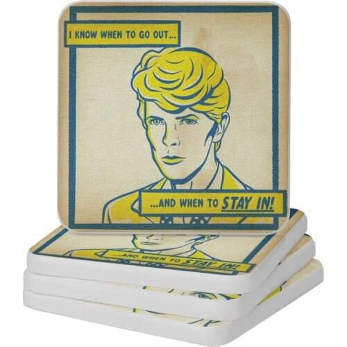 Stay In Natural Diatomite Square Round Shape Coaster Heat Insulation Cup Bonsai Mat Soap Toothbrush Pad Wholesale 10x10cm