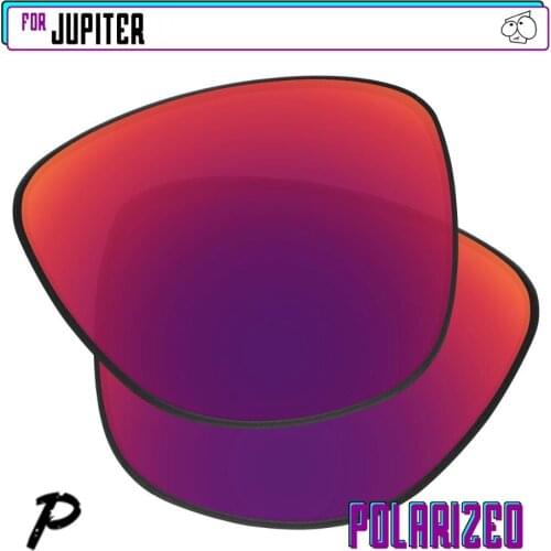 EZReplace Polarized Replacement Lenses for - Oakley Jupiter Sunglasses - Midnight P