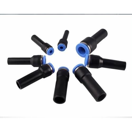 Reducing Straight Plug PGJ 6-4 / 8-4 / 10-6 / 10-8 / 12-6 / 12-8 / 12-10 Pneumatic Connector