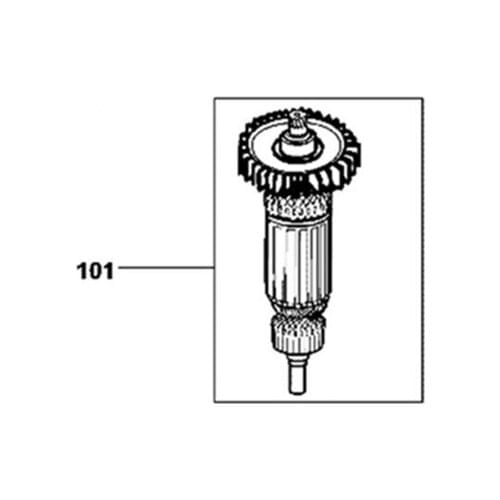 Armature N030346 220-240V Rotor For Dewalt D25404K D25405K