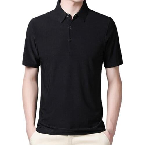 Shirt Men Solid Color Turn Down Collar Men Short Sleeve Slim Shirt Top for Summer shirts for men ropa hombre рубашка мужская