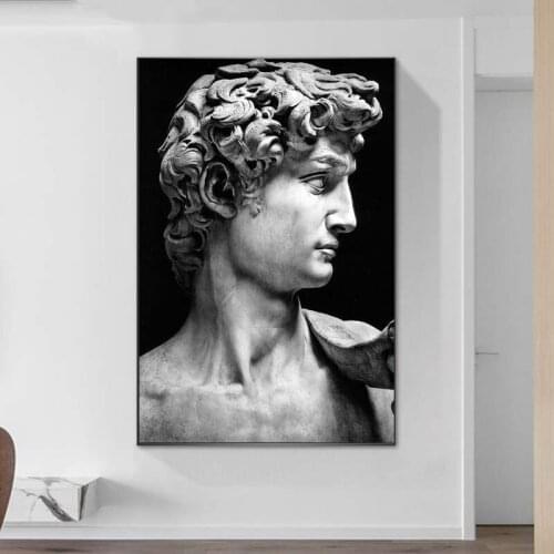 David Sculpture Canvas Painting on The Wall Art Posters Prints Nordic Art Wall Decoration Canvas Living Room Decoration Painting
