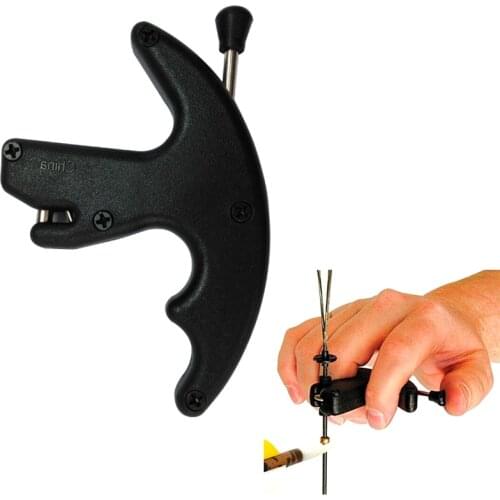 1X Bow Archery Thumb Style Release Black Color Free Shipping