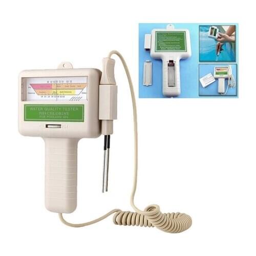 101 Chlorine Water PH Value White Tester Swimming Pool Water PH Quality Accuratly Test Monitor Instruments