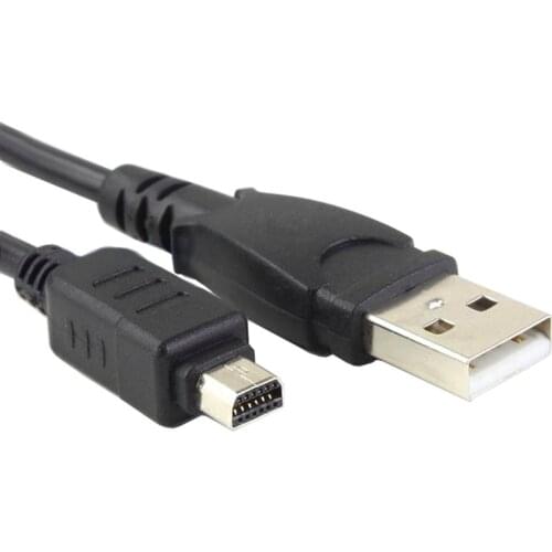 USB male to 12Pin camera data cable for Olympus camera