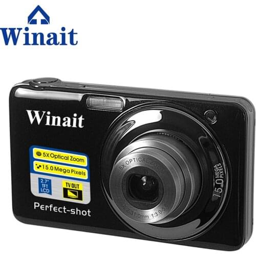 Winait 2017 New 20MP 8X Optical Zoom Cheap Digital Camera Quality Digital Camera 2.7" Screen 720p HD Video Lithium Battery