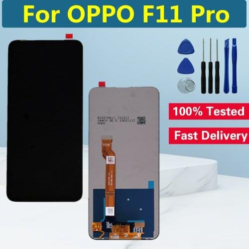6.53 Inches Tested For OPPO F11 Pro LCD Display Touch Screen Digitizer Assembly For OPPO F11 Pro CPH1969 LCD Screen Replacement